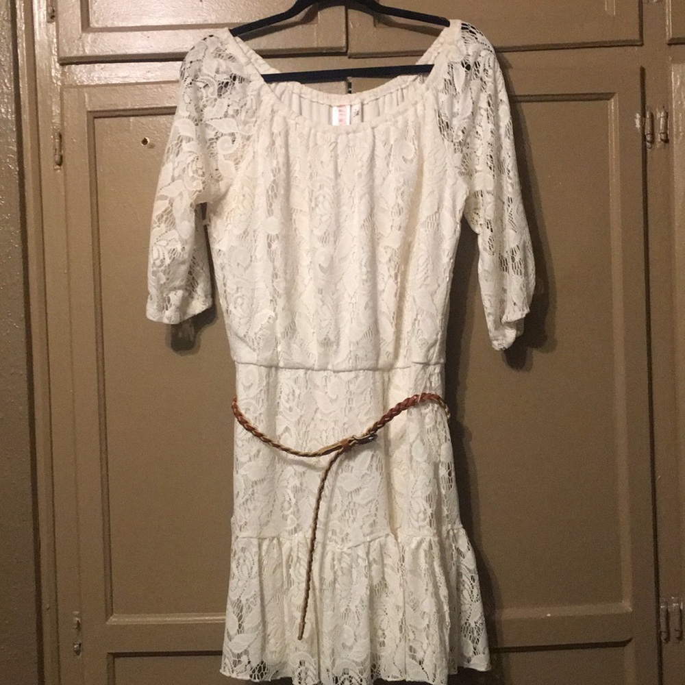 Off the shoulder dress